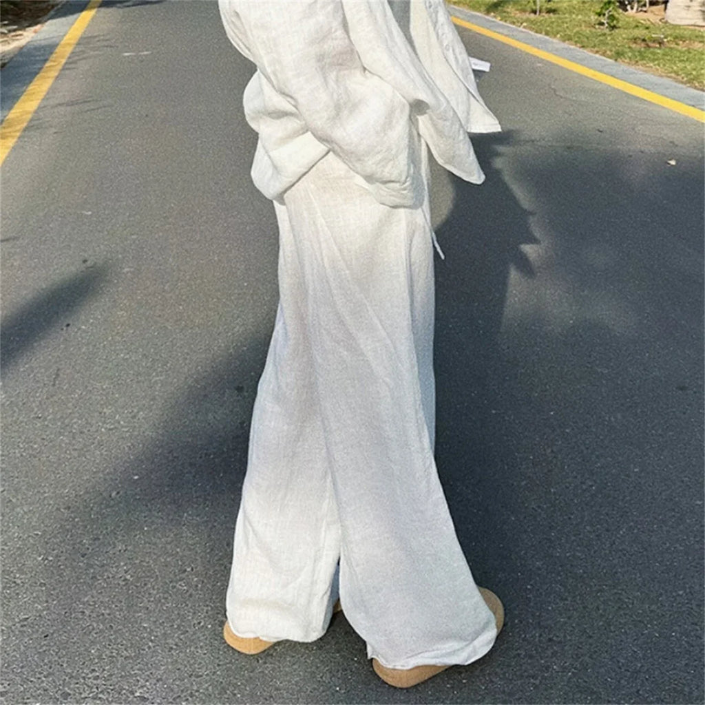 מכנסיים רחבים דגם קים